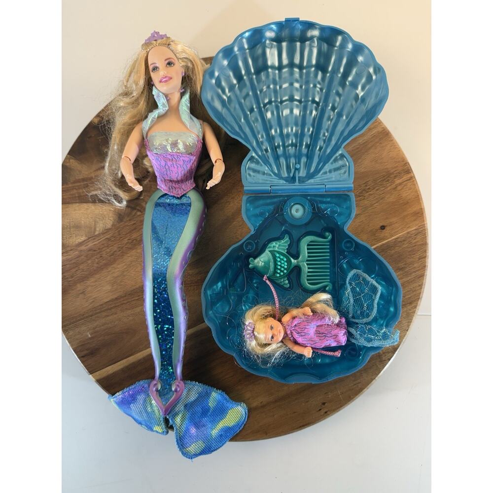 Magical Mermaids Barbie & Krissy Dolls 2000 #26837